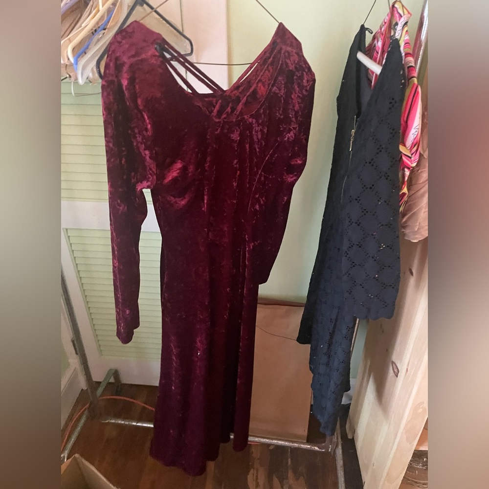 Red dress size 10